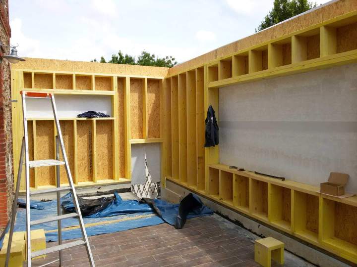 Extension de maison bois Île-de-France