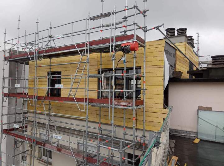 Rehaussement de charpente Île de France